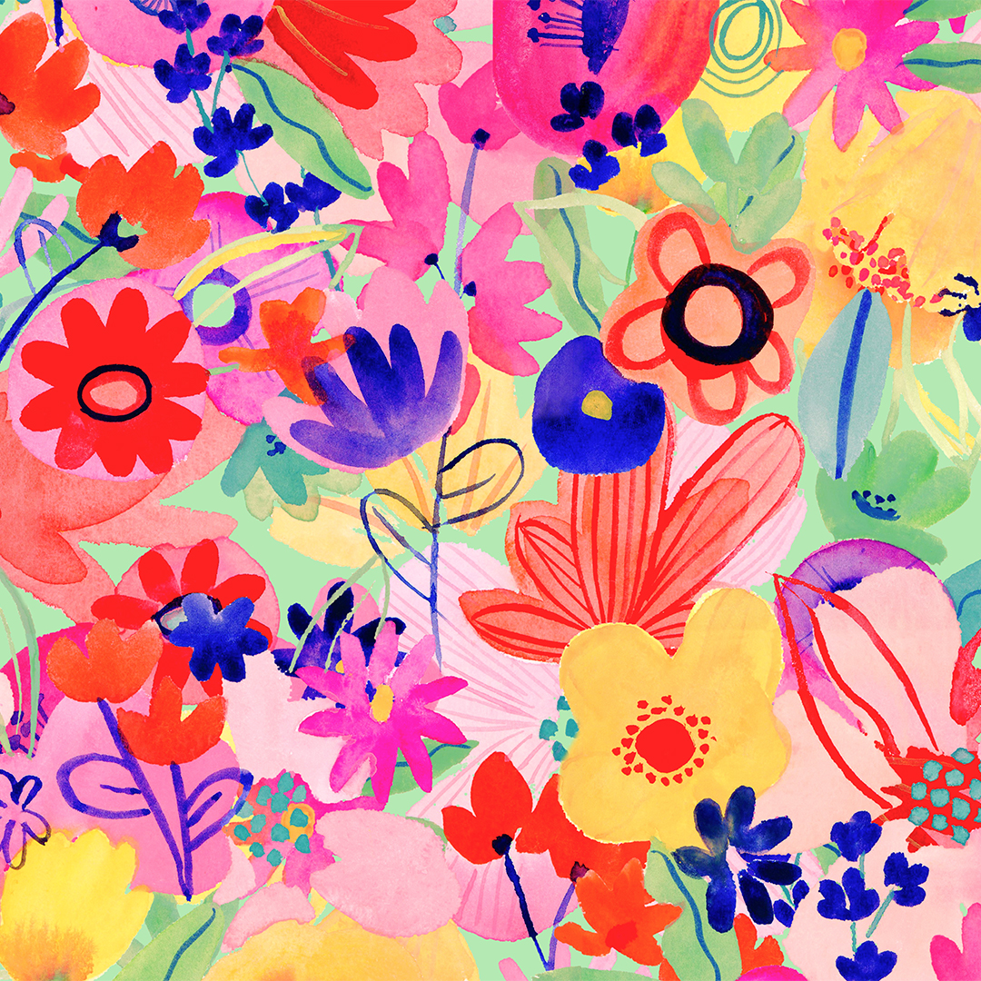 Madam Plumpsalot - Seamless Pattern Product Preview