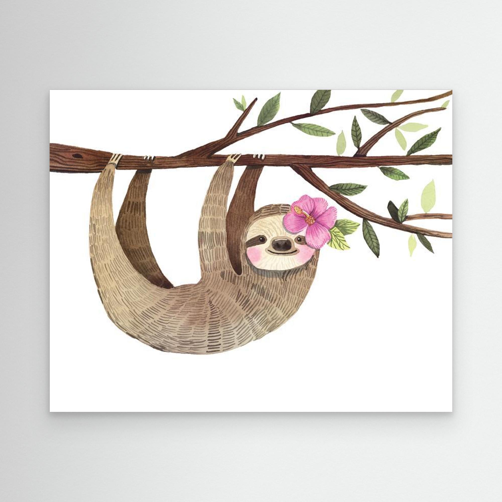 Sweet Sloth - Landscape