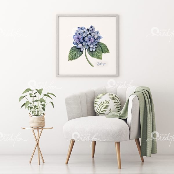 Blue Hydrangea - Image 4